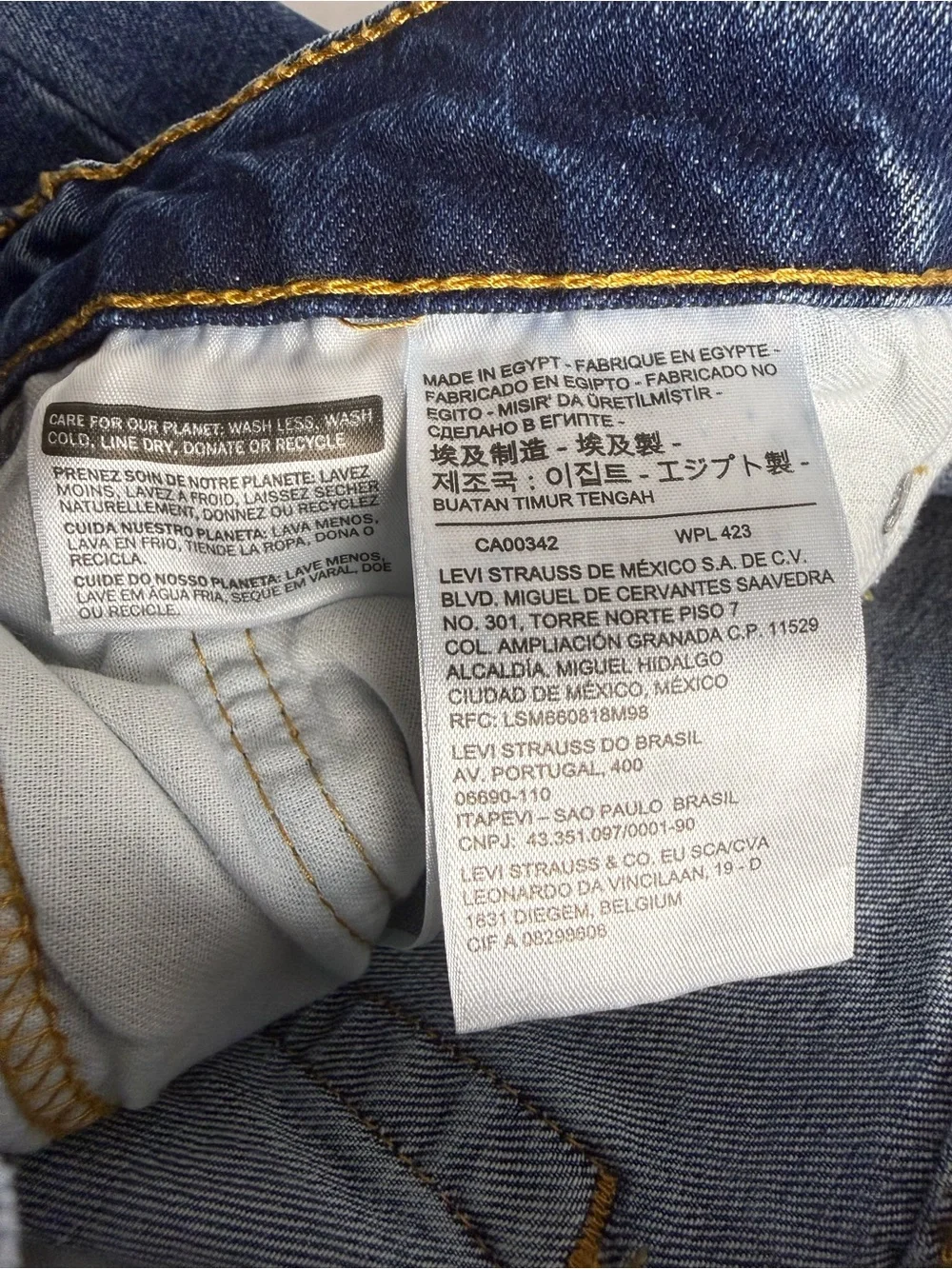 Levi’s 505 Men’s Jeans 36x29 Blue Straight Leg Regular Fit Denim Medium Wash